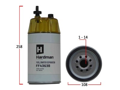 FF4363B(HYUNDAI 31955-52700  R90TD  BF1292O  SFC28210  WK1070X)